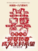 重生八零：迎娶娇妻，成为全村希